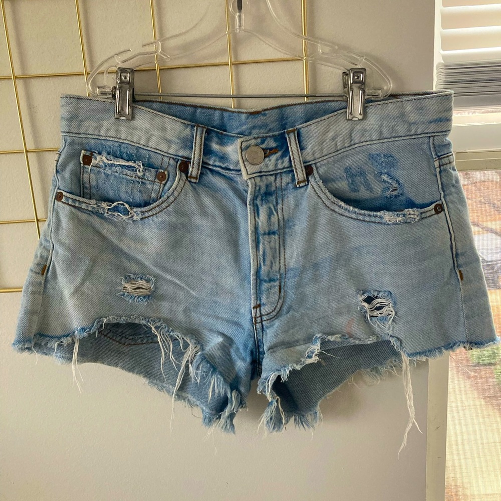BDG denim shorts